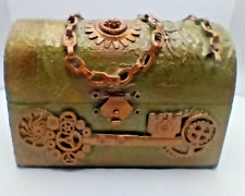 Homemade Trinket Box - Steam Punk Design - One of a Kind picture