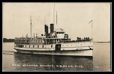 SS STEAMER FERRY SANKATY MARTHAS VINEYARD NANTUCKET MA. RPPC POSTCARD C. 1913 picture