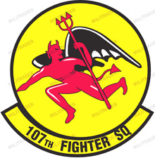 USAF 107th Fighter Squadron Decal picture