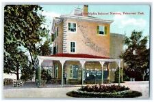 1909 Philadelphia Belmont Mansion Fairmont Park Pennsylvania PA Vintage Postcard picture