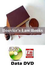 HUGE John Bouvier Law Dictionaries & Law Books 9 Vols on Data DVD PDF Files picture