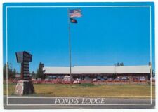Island Park ID Pond's Lodge Postcard Idaho picture