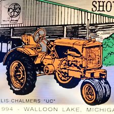 1994 Antique Tractor Engine Show Allis Chalmers UC Walloon Lake Michigan Plaque picture