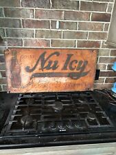 Antique Old Nu Icy Sign picture