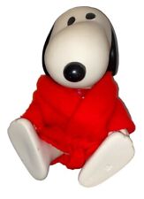 Vintage Snoopy Rubber Bath Toy Red Robe Rubber Doll 1959 1966 Peanuts picture