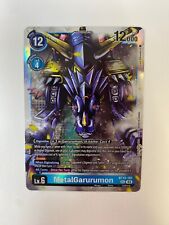 2024 Digimon MetalGarurumon Exceed Apocalypse Card BT15 101 Secret Rare picture