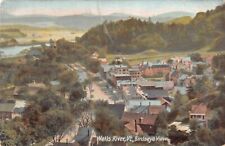 1907 Postcard of Birdseye View of Wells River, Vermont picture