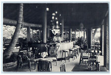 c1940's St. Vincent BWI Young Island Bar and Lounge Pavilion Postcard picture