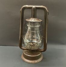 Old Vintage Dietz HY-LO Iron Kerosene Oil Lamp Lantern With Globe, Made In Usa picture