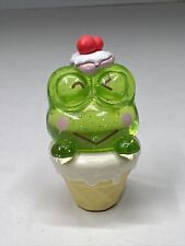 Sanrio Top Toy Keroppi Gem Variant Ice Cream Cone 1.5” Figure New picture