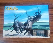 Vintage 1990's Cabelas Postcard Royal Challenge Bronze Sidney Nebraska picture