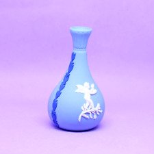 Wedgwood Mini Bud Vase Vase Tri - Colour Jasperware England picture