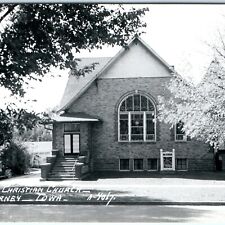 c1950s Sigourney, IA RPPC Christian Church Real Photo Postcard Rally Day A112 picture