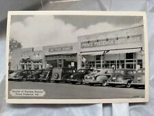 Vintage Postcard 1950 's Business District Prince Frederick Maryland MD Cars picture