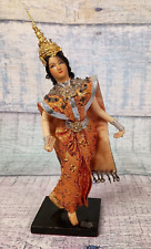 VTG Thailand Dancer 9” Doll Dancing w/ Stand picture