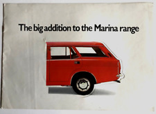 1975-78  MORRIS MARINA 1 . 8 ESTATE  CAR / AUTO BROCHURE CUT-OUT COVER 8 PAGES picture