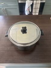 Vintage InKor  6 Qt Stock Pot 3 Ply Stainless Steel picture