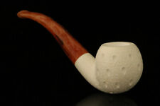Lattice Apple Block Meerschaum Pipe with fitted case M1323 picture