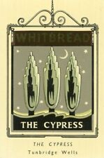 WHITBREAD INN SIGNS 2ND SERIES METAL #20 Cypress round edges cut off by scan picture