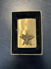 Vintage Zippo 1992 Marlboro Longhorn Star Brass Lighter | New / Unused | RARE | picture