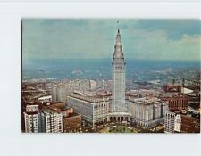 Postcard Public Square & Terminal Tower Cleveland Ohio USA picture