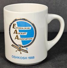 Vintage Mug EAA Experimental Aircraft Association Oshkosh 1988 Show Promotional picture
