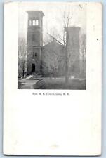 Lima New York NY Postcard First Methodist Episcopal Church Scene c1910's Antique picture