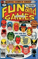 Marvel Fun and Games #1 FN 6.0 1979 Stock Image picture
