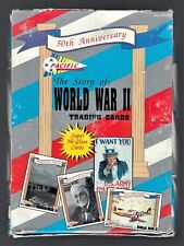1992 PACIFIC The STORY OF WORLD WAR II 50TH ANNIVERSARY Box of 36 Unopened Packs picture