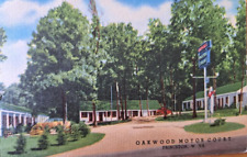 PRINCETON, WV    Oakwood Motor Court     Old  Postcard    1950's picture