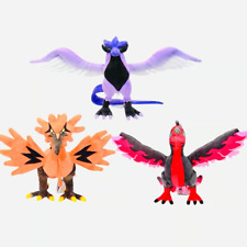 3 New Galarian Birds Legendary Pokémon Set Pocket Monster Toys Stuff Animal Doll picture