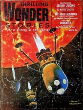 Thrilling Wonder Stories Pulp Jan 1954 Vol. 43 #2 VG Low Grade picture