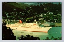 M.V. Cunard Princess, Ship, Transportation, Antique, Vintage Souvenir Postcard picture