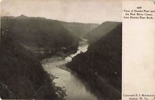 Hawks Nest New River Canon Ansted West Virginia WV Birdseye c1905 Postcard picture