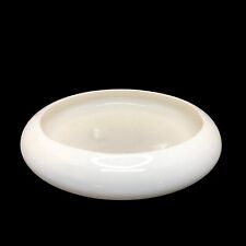 Vintage Mid Century Coronet White Ceramic Planter Bowl picture
