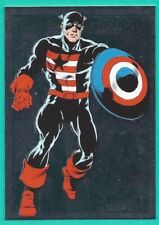 2014 Rittenhouse Marvel Universe Emerald Card #023/100 - The Captain picture