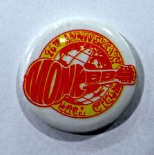 Vintage The MONKEES 26th Anniversary World Tour Pinback Button Pin 2097 picture