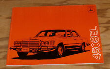 Original 1976 - 1977 Mercedes Benz 450SEL Technical Sales Brochure picture