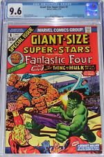Giant-Size Super-Stars #1 CGC 9.6 May 1974 Classic Thing vs Hulk battle cover picture