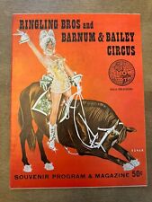 RARE 1963 Ringling Bros Barnum & Bailey Circus 93rd Season Program Clean picture