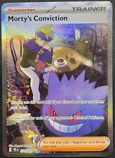 Morty's Conviction SIR 211/162 Pokemon Near Mint TEF EN Temporal Forces picture