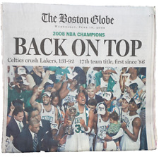 Boston Globe Celtics 