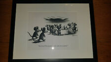 Eldon Dedini Oh Lord Not another wine and cheese Party New Yorker cartoon print picture