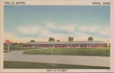 Postcard Will-O Motel Tiffin Ohio OH  picture