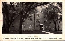 Postcard Minerva Hall Chillicothe Business College Chillicothe Missouri MO  X560 picture