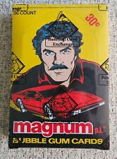 1983 Donruss MAGNUM P.I. Unopened Wax Box BBCE Sealed MINT picture