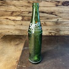 Vintage SPRITE Bottle Green Glass 16 OZ Soda Pop - HOT SPRINGS NATIONAL PARK picture