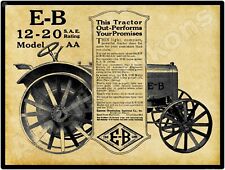 1921 Emerson Brantingham Tractors NEW Metal Sign: 12-20 Model AA - Rockford, IL picture