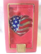 Lenox Heart Of America Silverplated Ornament Gift Chrismas Holiday picture
