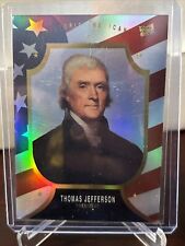 2023 Pieces Of The Past THOMAS JEFFERSON Refractor  picture